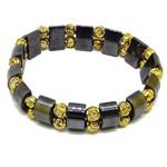 elastic bracelet hematite