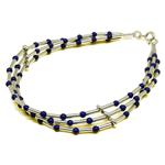 paste lapis lazuli bracelet + zamak