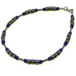 lapis lazuli bracelet and hematite 