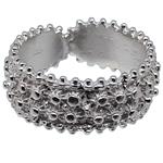 Coralli di Sardegna Ring Silver Filigree 8mm Width and Dotted Edge, Adjustable