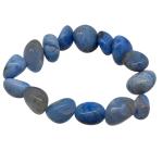 El Coral Larimar stone bracelet 10x14 mm elastic