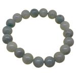 El Coral Aquamarine bracelet 10 mm elastic beads
