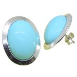 turquoise earrings with silver