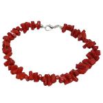 Coralli di Sardegna Sardinia Red Coral Bracelet Cupolini second. Silver Closure. Length 18cm Weight 11gr