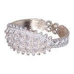 Coralli di Sardegna Sardinian Filigree Ring Silver Cord Dots Adjustable 2.6gr