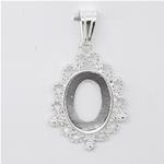 pendant silver filigree