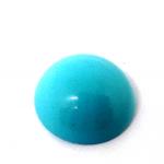 turquoise pasta cabochon 10 mm.