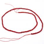 CORALLO TRATTATO ROSSO CANNETTE BAROCCHE 2-3MM AL GRAMMO