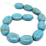 El Coral Stabilized Turquoise Oval Magnesite Oval