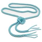 turquoise pasta necklace