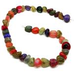 multicolor agate stones