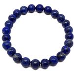 El Coral Lapis Lazuli Bracelet 8mm Elastic