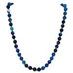 blue agate necklace