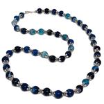 blue agate necklace