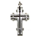 El Coral Pendant Steel Cross 20x230mm