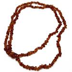 Coralli di Sardegna Amber Chips Necklace 4mm 6mm 80 cm Without Closure 12gr