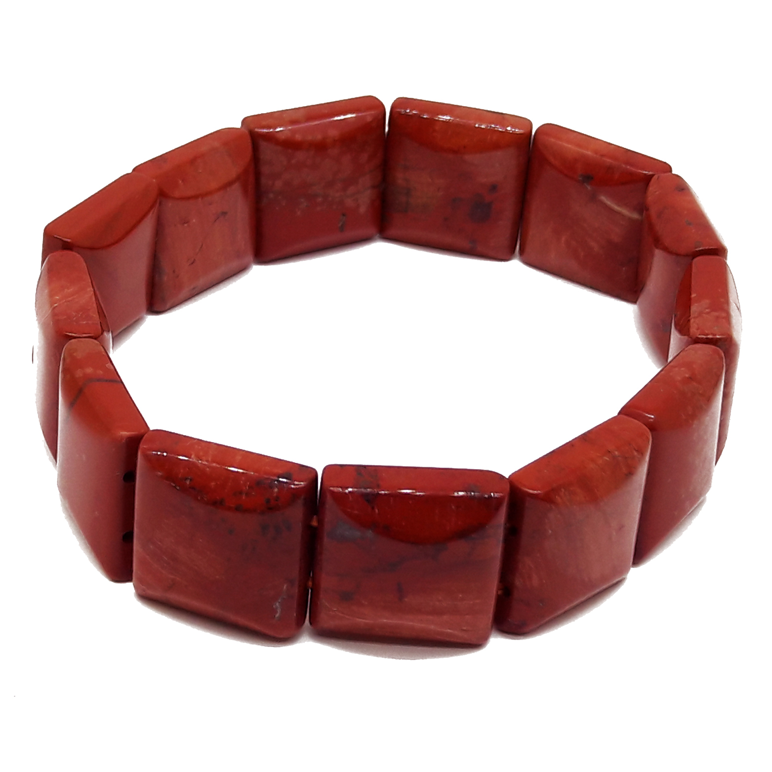 bracciale diaspro rosso ariete